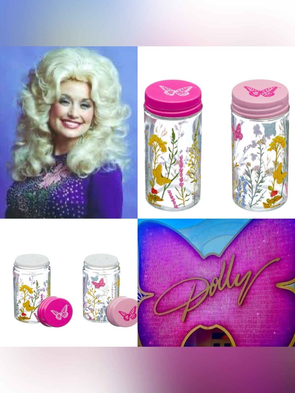 Dolly Parton limited edition Spice Jars